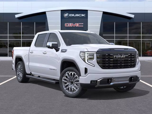 2026 Glacier White Tricoat GMC Sierra 1500 Denali Ultimate 4X4 Truck
