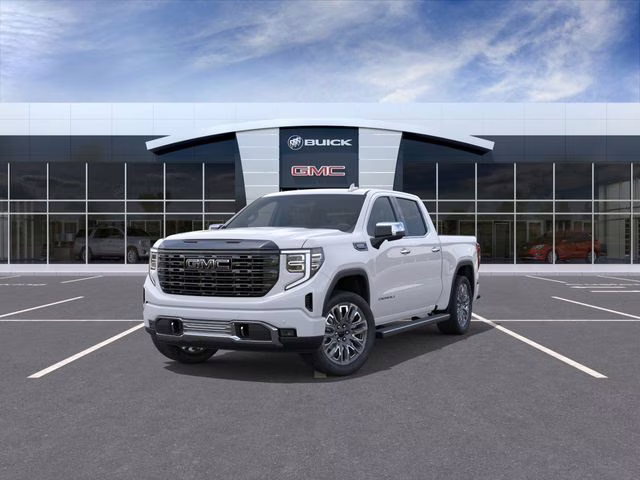 2026 Glacier White Tricoat GMC Sierra 1500 Denali Ultimate 4X4 Truck