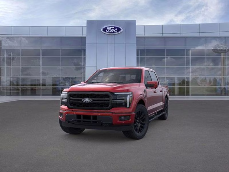 2026 Ruby Red Metallic Tinted Clearcoat Ford F-150 LARIAT 4X4 Truck