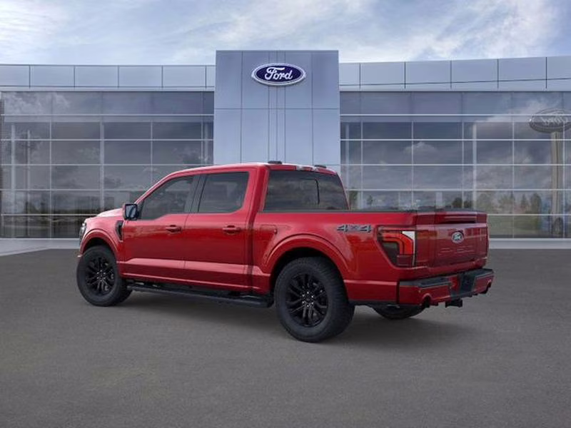2026 Ruby Red Metallic Tinted Clearcoat Ford F-150 LARIAT 4X4 Truck