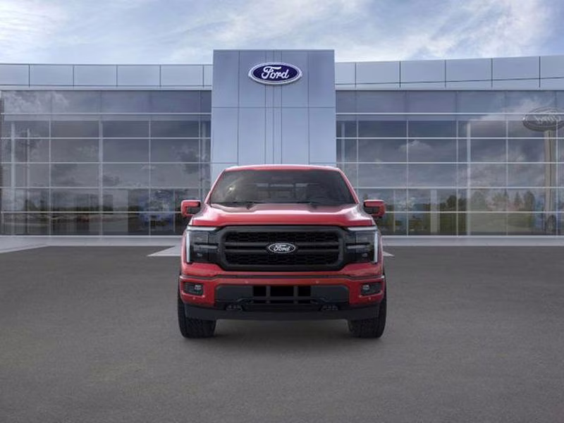 2026 Ruby Red Metallic Tinted Clearcoat Ford F-150 LARIAT 4X4 Truck