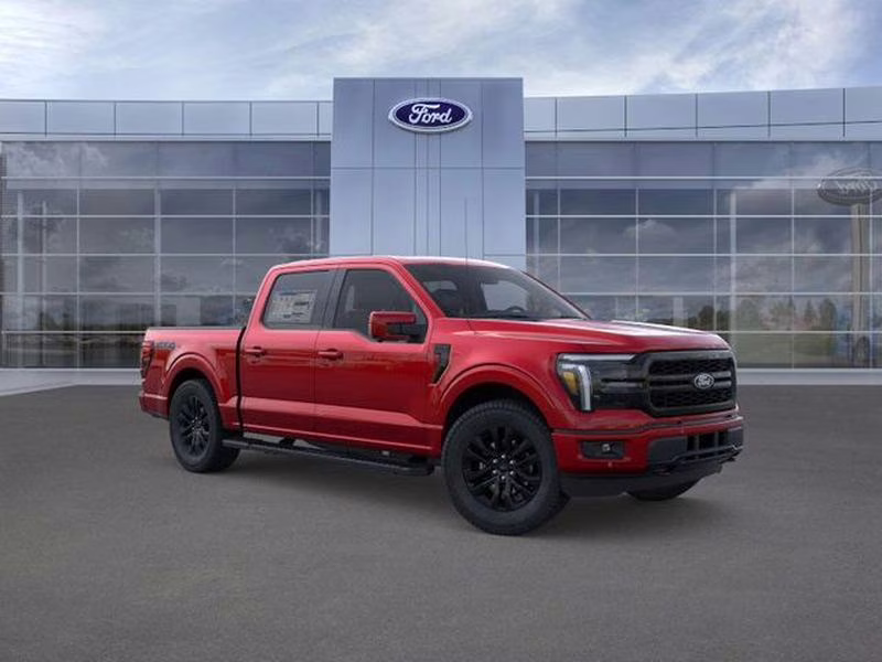 2026 Ruby Red Metallic Tinted Clearcoat Ford F-150 LARIAT 4X4 Truck