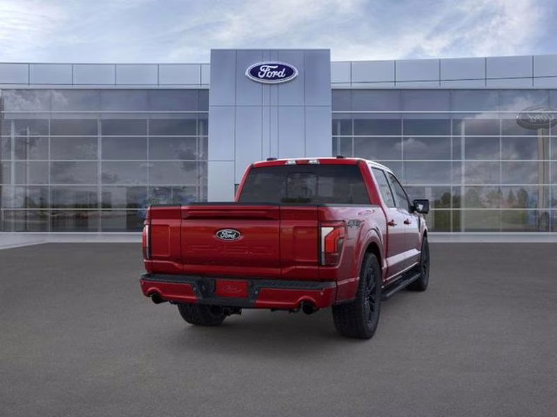 2026 Ruby Red Metallic Tinted Clearcoat Ford F-150 LARIAT 4X4 Truck