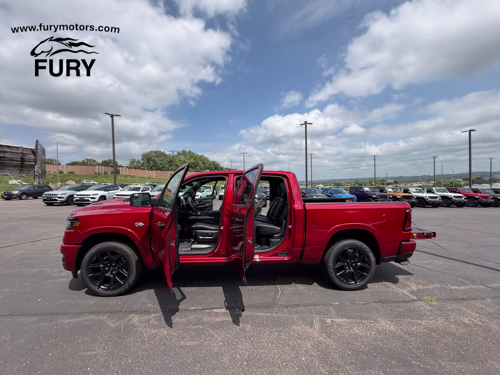 2026 Molten Red Pearlcoat Ram 1500 Laramie 4X4 Truck