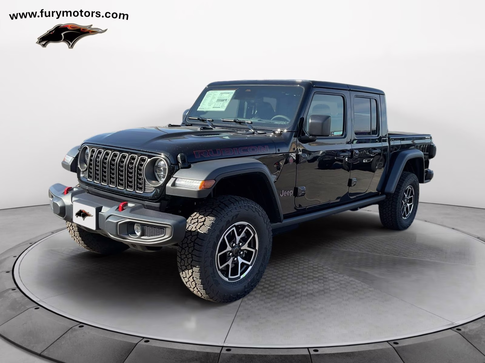 2026 Black Clearcoat Jeep Gladiator Rubicon 4X4 Truck