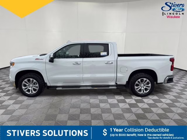 2024 Summit White Chevrolet Silverado 1500 LTZ 4X4 Truck