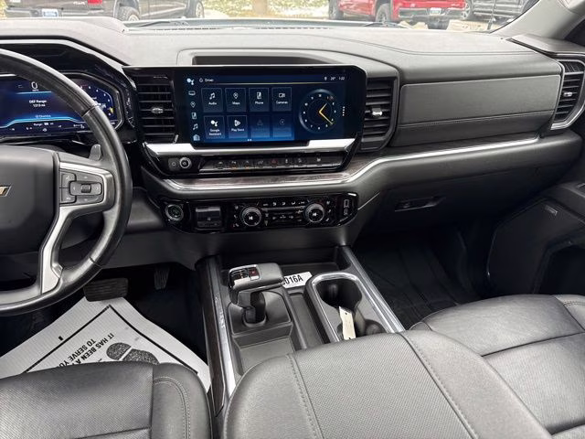 2024 Summit White Chevrolet Silverado 1500 LTZ 4X4 Truck