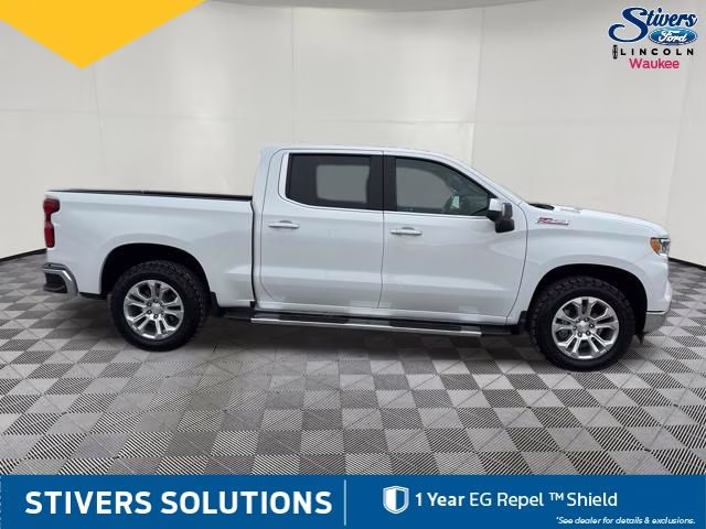 2024 Summit White Chevrolet Silverado 1500 LTZ 4X4 Truck