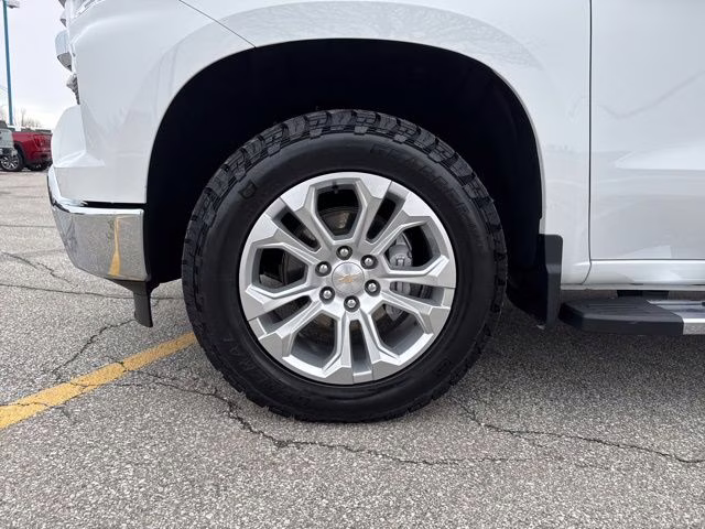 2024 Summit White Chevrolet Silverado 1500 LTZ 4X4 Truck