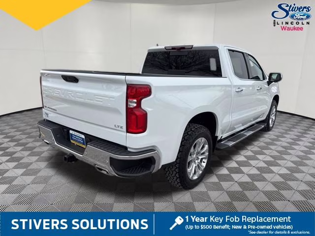 2024 Summit White Chevrolet Silverado 1500 LTZ 4X4 Truck