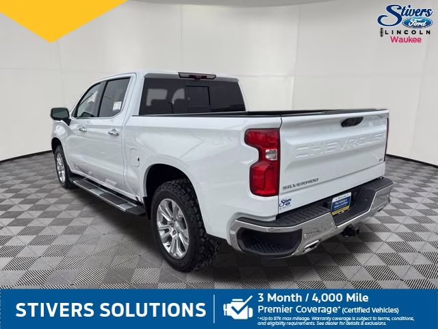 2024 Summit White Chevrolet Silverado 1500 LTZ 4X4 Truck