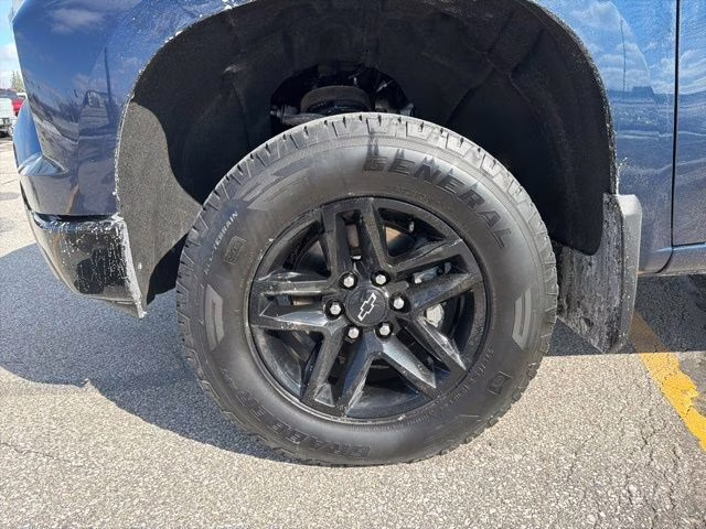 2023 Blue Chevrolet Silverado 1500 LT Trail Boss 4X4 Truck