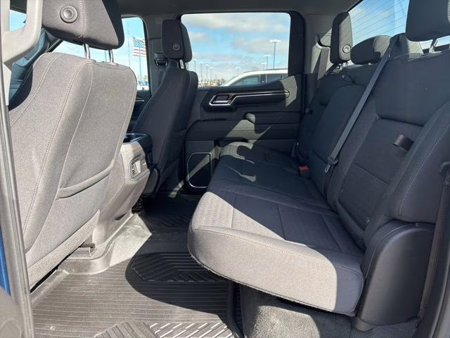 2023 Blue Chevrolet Silverado 1500 LT Trail Boss 4X4 Truck