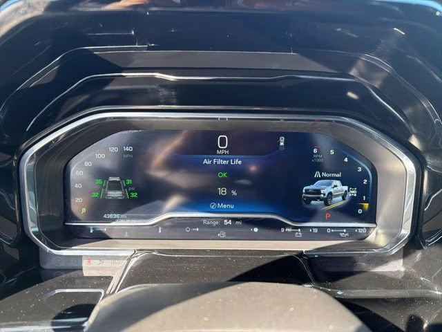 2023 Blue Chevrolet Silverado 1500 LT Trail Boss 4X4 Truck