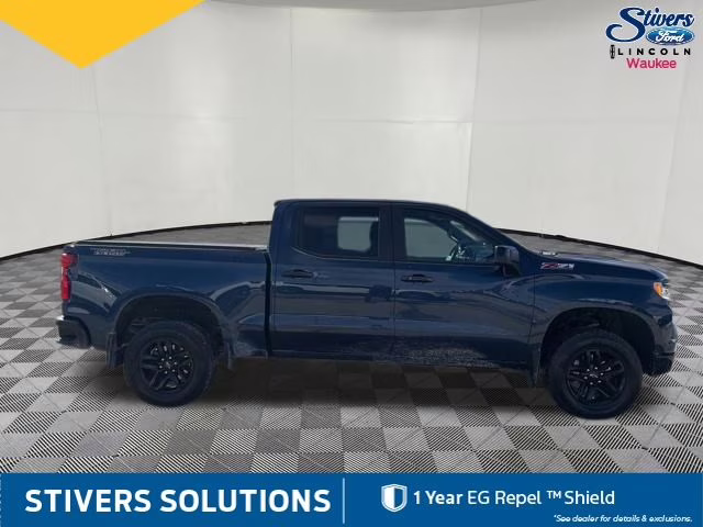 2023 Blue Chevrolet Silverado 1500 LT Trail Boss 4X4 Truck