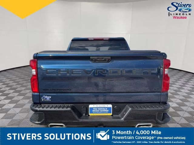 2023 Blue Chevrolet Silverado 1500 LT Trail Boss 4X4 Truck