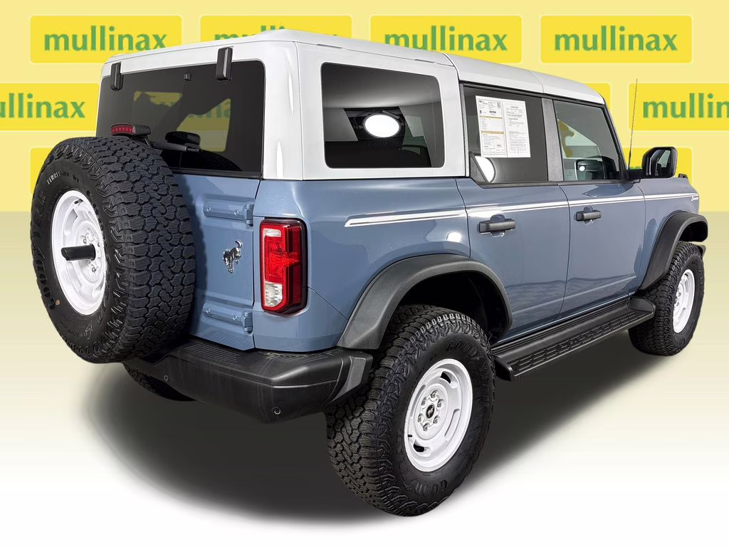 2025 Azure Gray Metallic Ford Bronco Heritage Edition 4X4 SUV