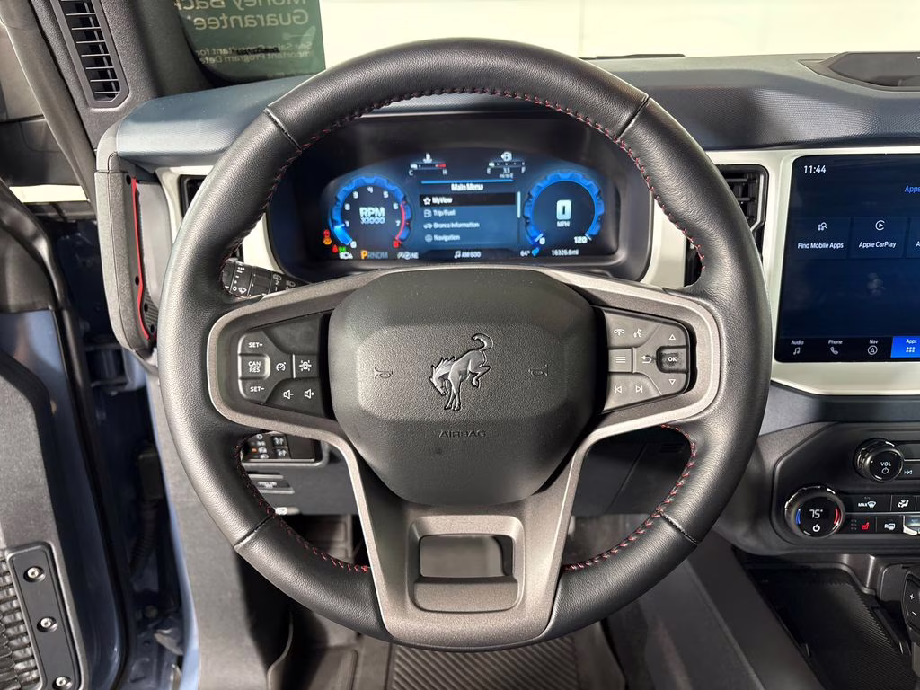 2025 Azure Gray Metallic Ford Bronco Heritage Edition 4X4 SUV