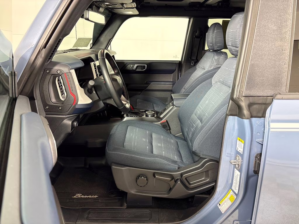 2025 Azure Gray Metallic Ford Bronco Heritage Edition 4X4 SUV