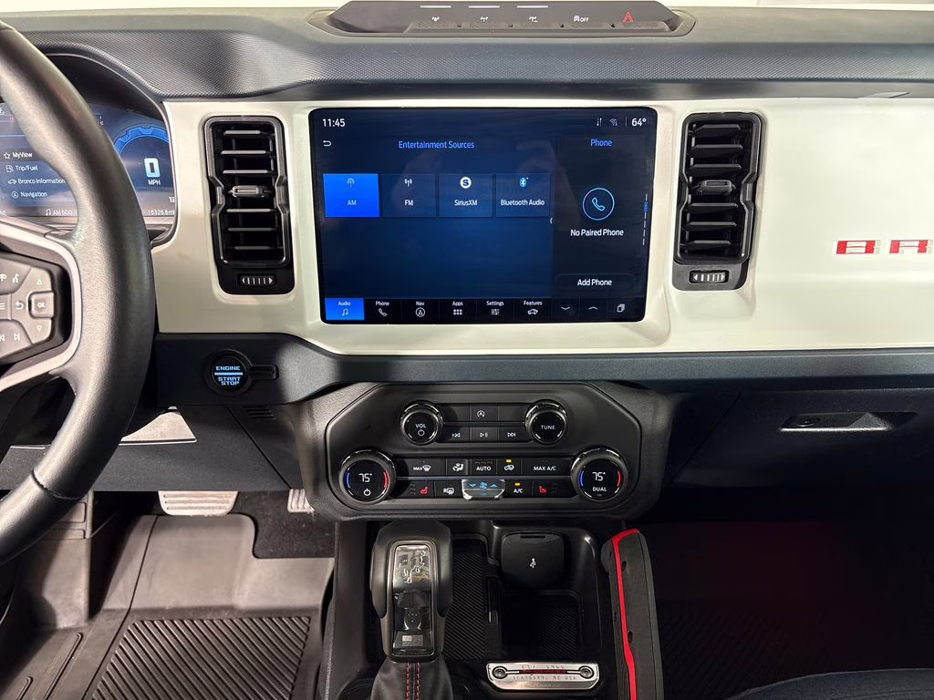 2025 Azure Gray Metallic Ford Bronco Heritage Edition 4X4 SUV