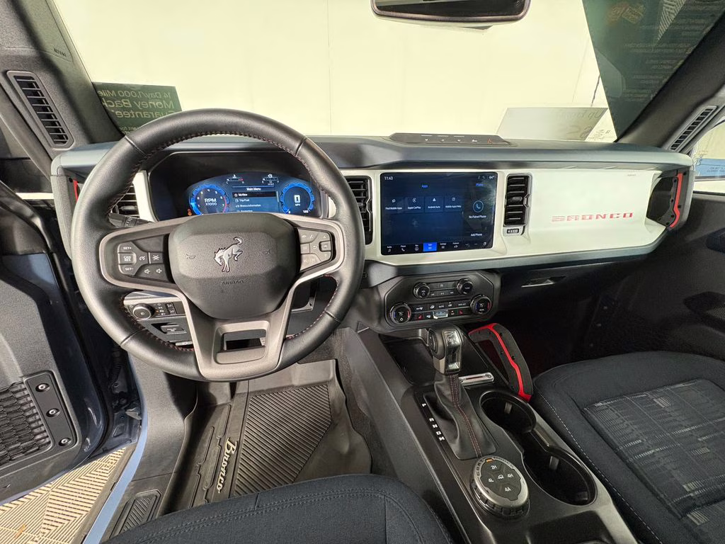 2025 Azure Gray Metallic Ford Bronco Heritage Edition 4X4 SUV