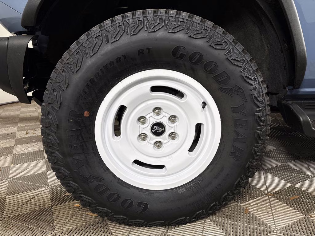 2025 Azure Gray Metallic Ford Bronco Heritage Edition 4X4 SUV