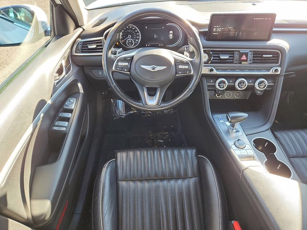 2022 Uyuni White Genesis G70 3.3T AWD Sedan