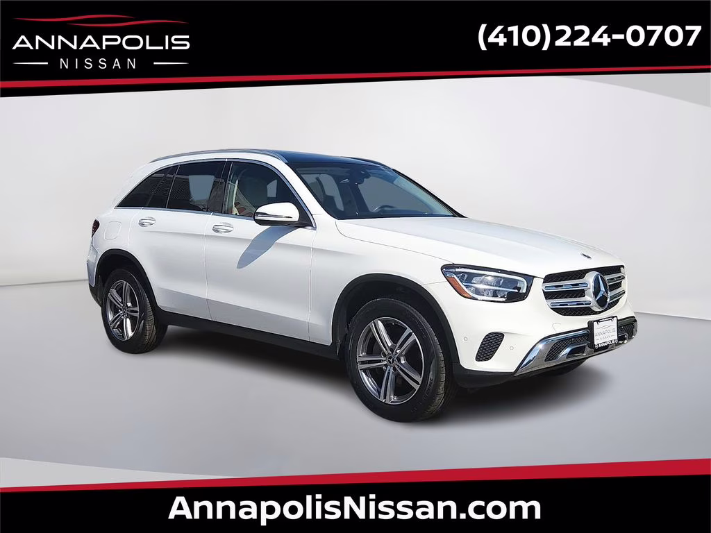 2021 Polar White Mercedes-Benz GLC GLC 300 AWD SUV