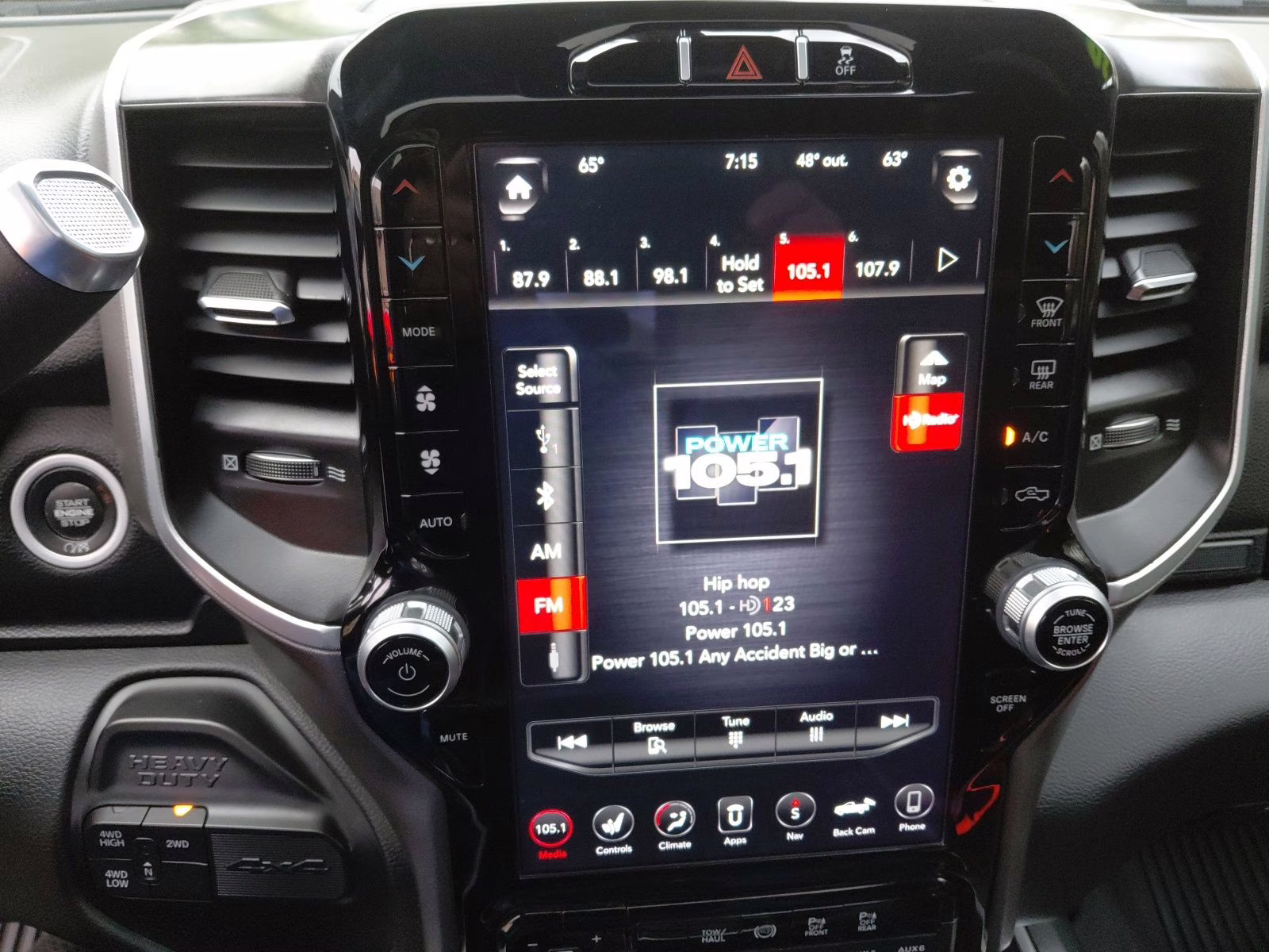 2020 Granite Crystal Metallic Clearcoat Ram 2500 Big Horn 4X4 Truck