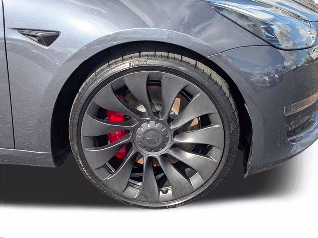 2023 Gray Tesla Model 3 Performance AWD Sedan