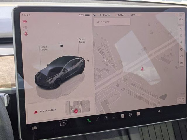 2023 Gray Tesla Model 3 Performance AWD Sedan