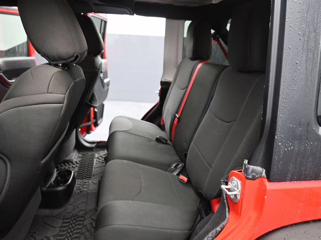 2017 Firecracker Red Clearcoat Jeep Wrangler Unlimited Rubicon Recon 4X4 SUV