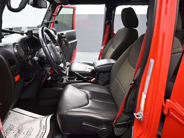 2017 Firecracker Red Clearcoat Jeep Wrangler Unlimited Rubicon Recon 4X4 SUV