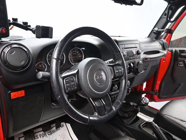 2017 Firecracker Red Clearcoat Jeep Wrangler Unlimited Rubicon Recon 4X4 SUV