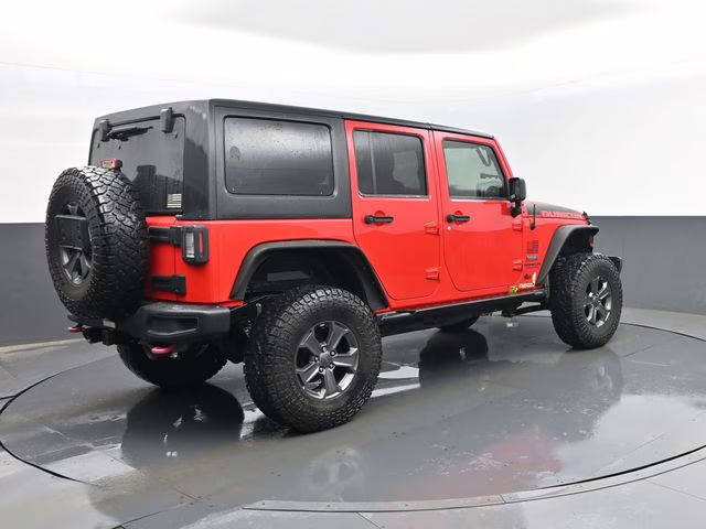 2017 Firecracker Red Clearcoat Jeep Wrangler Unlimited Rubicon Recon 4X4 SUV