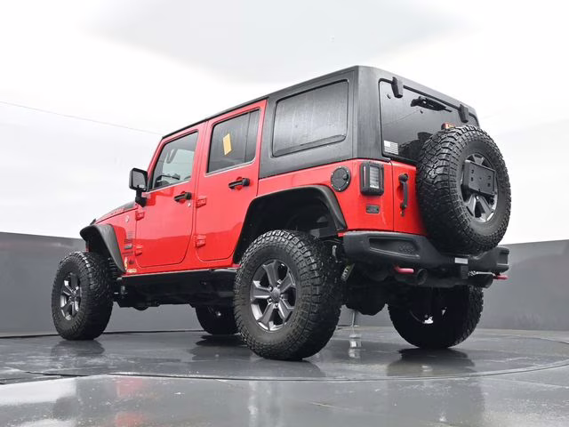 2017 Firecracker Red Clearcoat Jeep Wrangler Unlimited Rubicon Recon 4X4 SUV