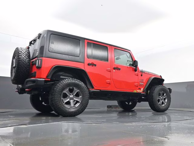 2017 Firecracker Red Clearcoat Jeep Wrangler Unlimited Rubicon Recon 4X4 SUV