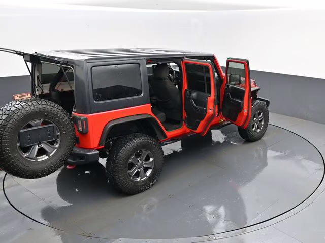 2017 Firecracker Red Clearcoat Jeep Wrangler Unlimited Rubicon Recon 4X4 SUV