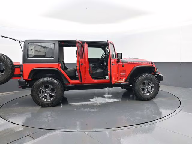 2017 Firecracker Red Clearcoat Jeep Wrangler Unlimited Rubicon Recon 4X4 SUV