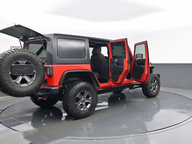 2017 Firecracker Red Clearcoat Jeep Wrangler Unlimited Rubicon Recon 4X4 SUV