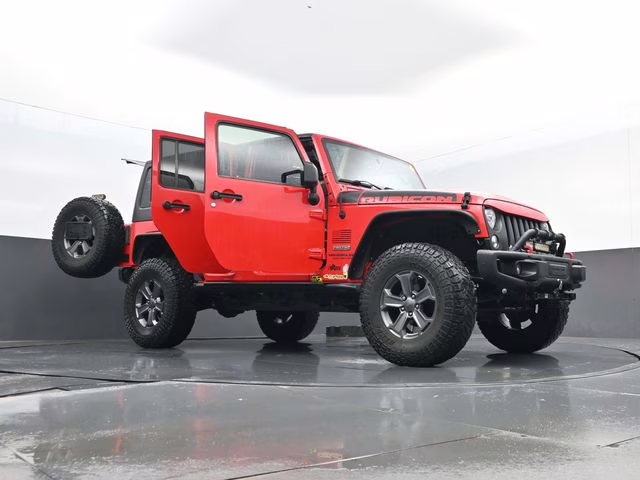 2017 Firecracker Red Clearcoat Jeep Wrangler Unlimited Rubicon Recon 4X4 SUV