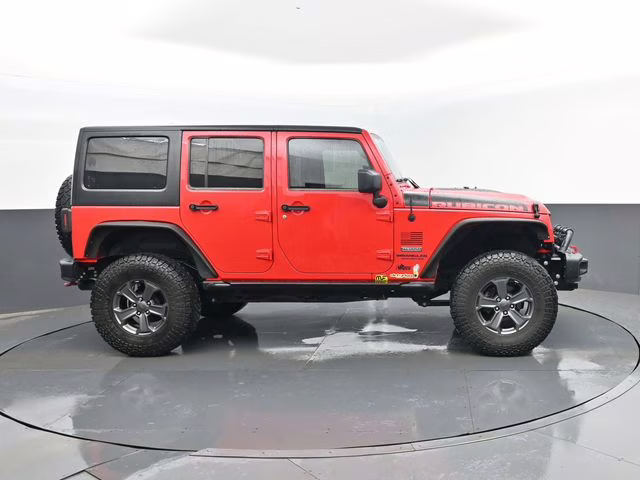 2017 Firecracker Red Clearcoat Jeep Wrangler Unlimited Rubicon Recon 4X4 SUV