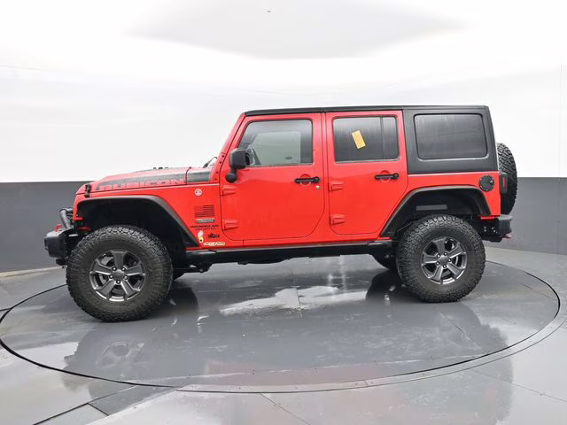 2017 Firecracker Red Clearcoat Jeep Wrangler Unlimited Rubicon Recon 4X4 SUV