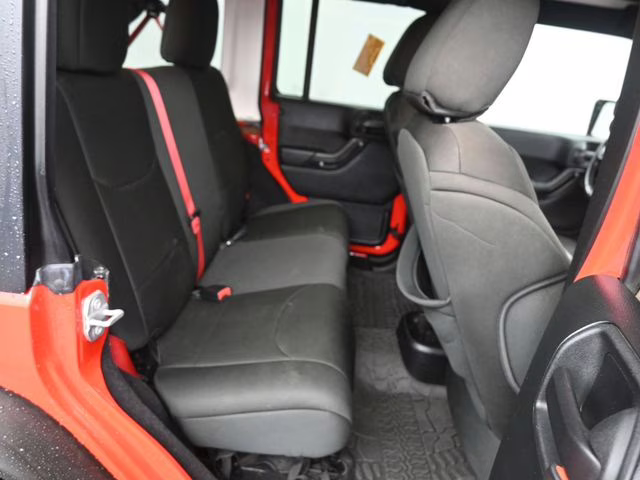 2017 Firecracker Red Clearcoat Jeep Wrangler Unlimited Rubicon Recon 4X4 SUV