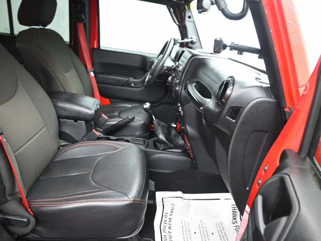 2017 Firecracker Red Clearcoat Jeep Wrangler Unlimited Rubicon Recon 4X4 SUV