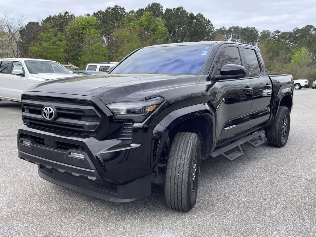 2024 Black Toyota Tacoma SR5 4X4 Truck
