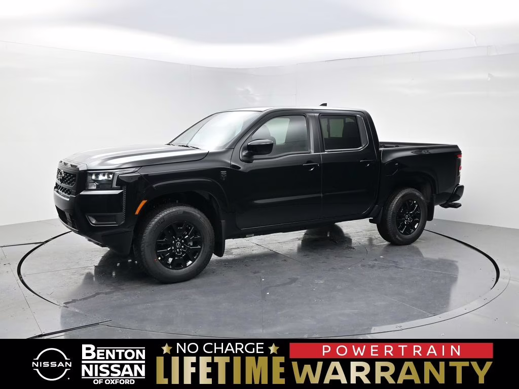 2026 Super Black Nissan Frontier SV 4X4 Truck