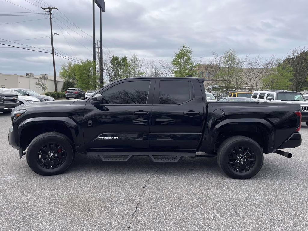 2024 Black Toyota Tacoma SR5 4X4 Truck