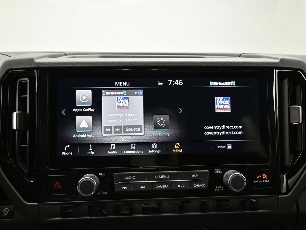 2026 Super Black Nissan Frontier SV 4X4 Truck