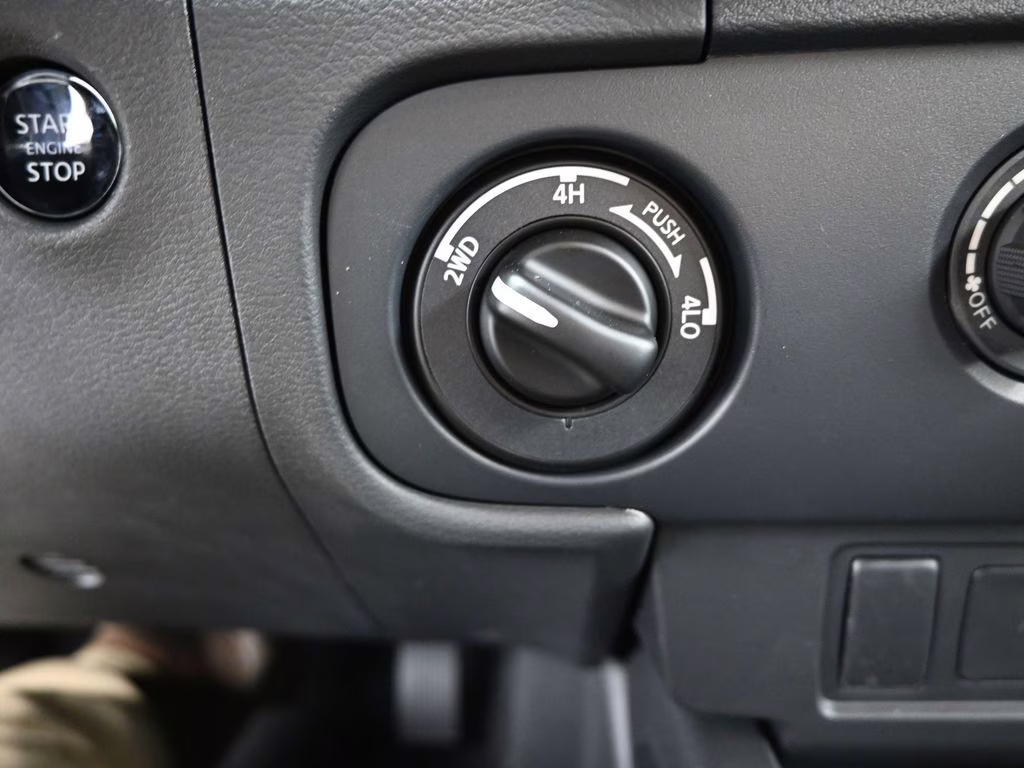 2026 Super Black Nissan Frontier SV 4X4 Truck